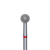 punta diamante bola 5 mm rojo