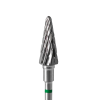 puntas de carburo cÓnico 6 mm verde