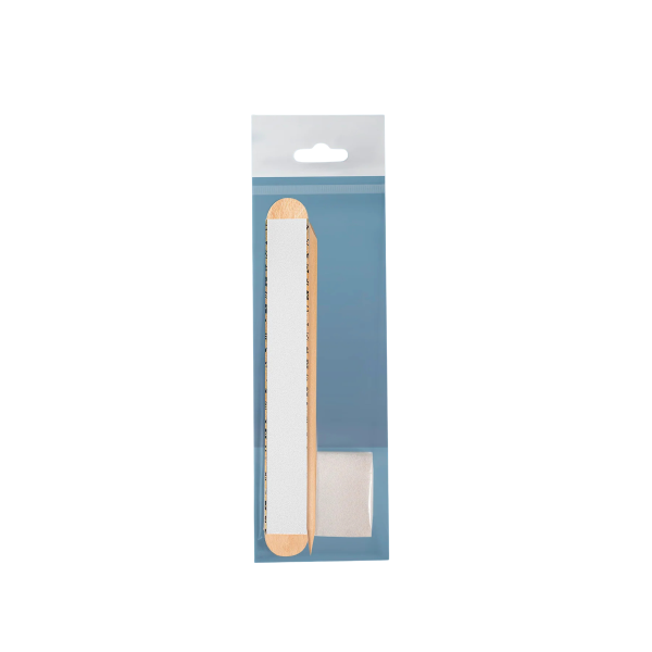 mini kit pedicure base de madera