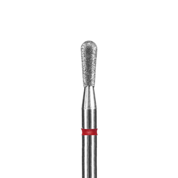 fresa diamante cerilla 2,3 mm roja