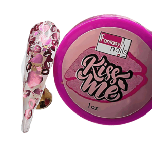 acrilico kiss me rose gold 1 oz fantasy nails