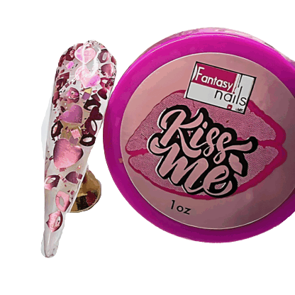 acrilico kiss me rose gold 1 oz fantasy nails