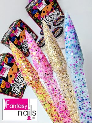 coleccion acrilico fantasy 4 pzs «maria bonita»