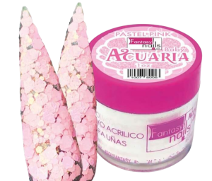 acrilico acuaria pastel pink 1 oz fantasy nails