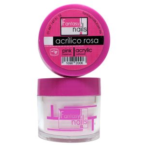 acrÍlico rosa fantasy nails