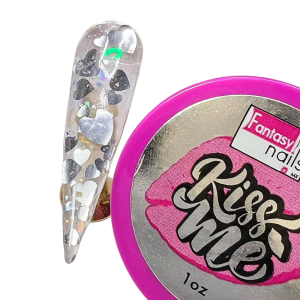 acrilico kiss me plata 1 oz fantasy nails