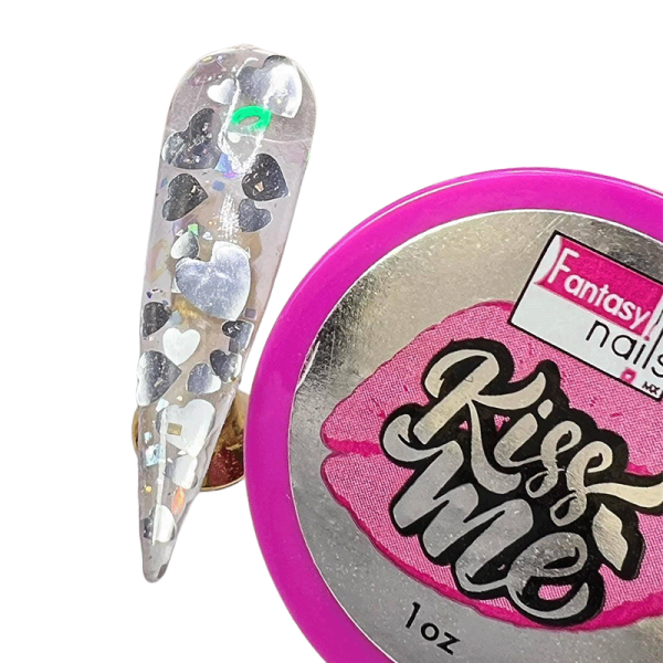 acrilico kiss me plata 1 oz fantasy nails