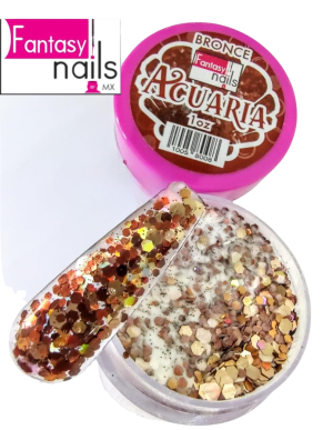 acrilico acuaria bronce 1 oz fantasy nails