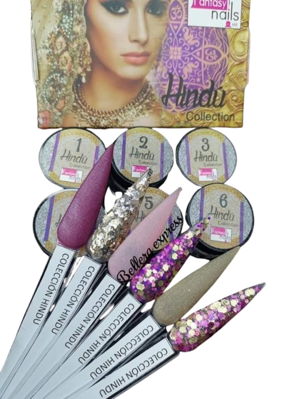 coleccion acrilico fantasy 4 pzs «hindu»