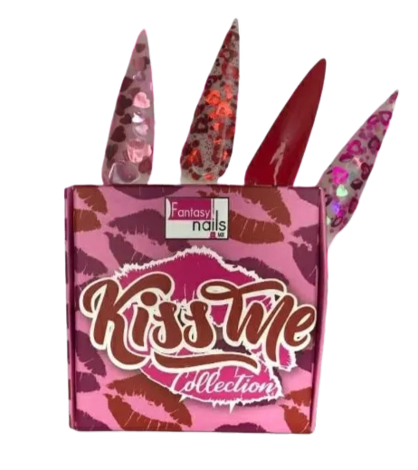 coleccion acrilico fantasy 4 pzs «kiss me»