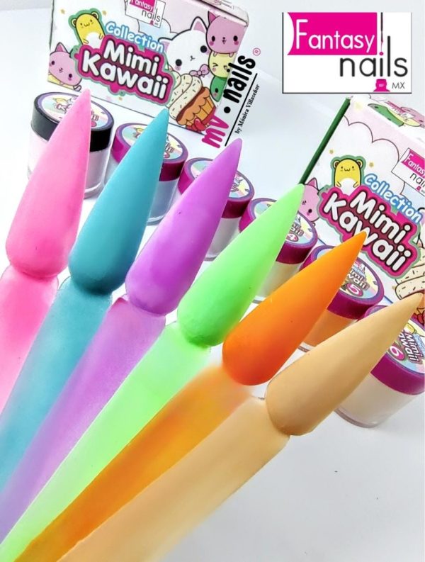 coleccion gel fantasy 5 pzs «mimi kawaii»