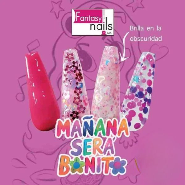 coleccion acrilico fantasy 4 pzs «maÑana sera bonito» coleccion acrilico fantasy 4 pzs «maÑana sera bonito»
