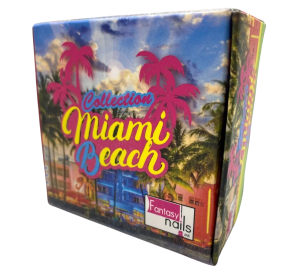 coleccion acrilico fantasy 4 pzs «miami beach»