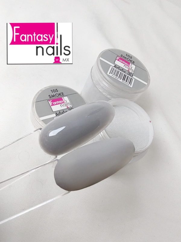 acrÍlico 3d #105 smoke fantasy nails