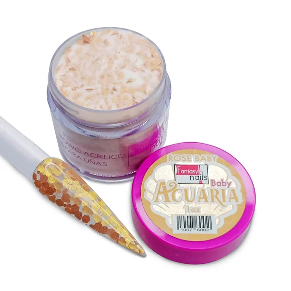 acrilico acuaria rose baby 1 oz fantasy nails