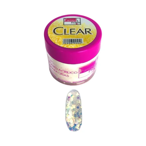 acrilico clear 1 oz fantasy nails