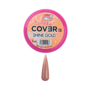 acrÍlico make cover shine gold 1 oz fantasy nails
