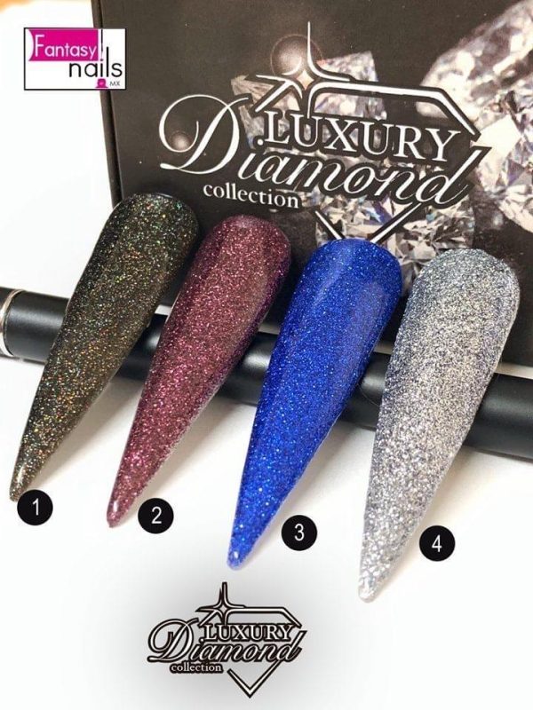 coleccion acrilico fantasy 4 pzs «deluxury diamond»
