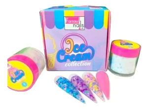 coleccion acrilico fantasy 4 pzs «ice cream»