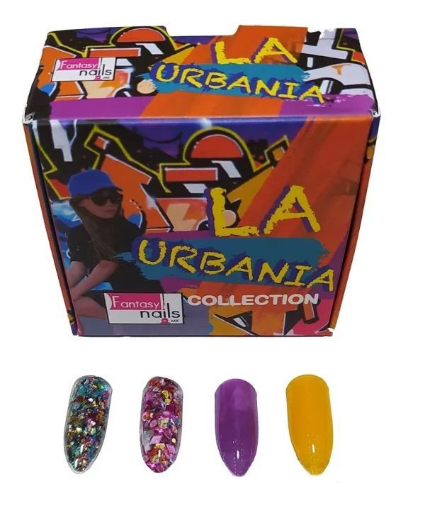 coleccion acrilico fantasy 4 pzs «la urbania»