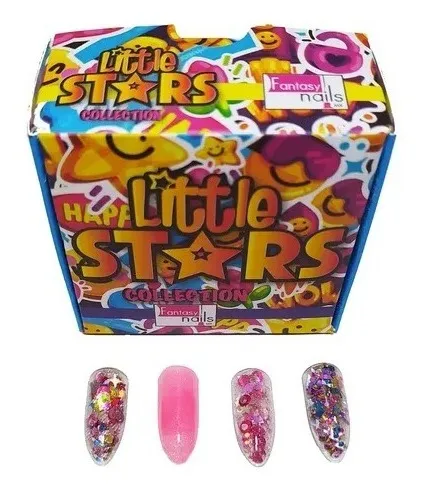 coleccion acrilico fantasy 4 pzs «little stars» coleccion acrilico fantasy 4 pzs «little stars»