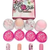 coleccion acrilico fantasy 4 pzs «rose»