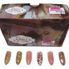 coleccion acrilico fantasy 4 pzs «rose gold» coleccion acrilico fantasy 4 pzs «rose gold»