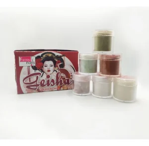 coleccion acrilico fantasy 6 pzs «geisha»