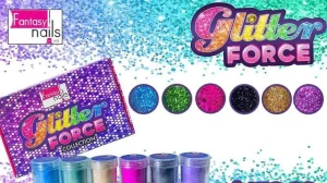 coleccion acrilico fantasy 6 pzs «glitter force»