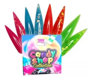 coleccion acrilico fantasy 8 pzs «candy shop»