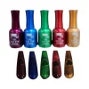 coleccion gel fantasy 5 pzs «cat eye vitral»