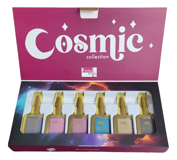 coleccion gel fantasy 6 pzs «cosmic»