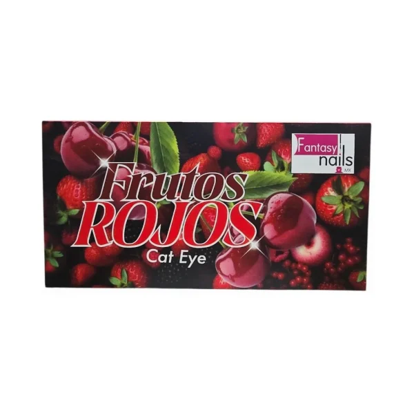 coleccion gel fantasy 6 pzs «frutos rojos cat eye»