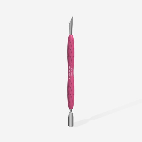 empujador de manicura con mango de silicona gummy uniq 10 2