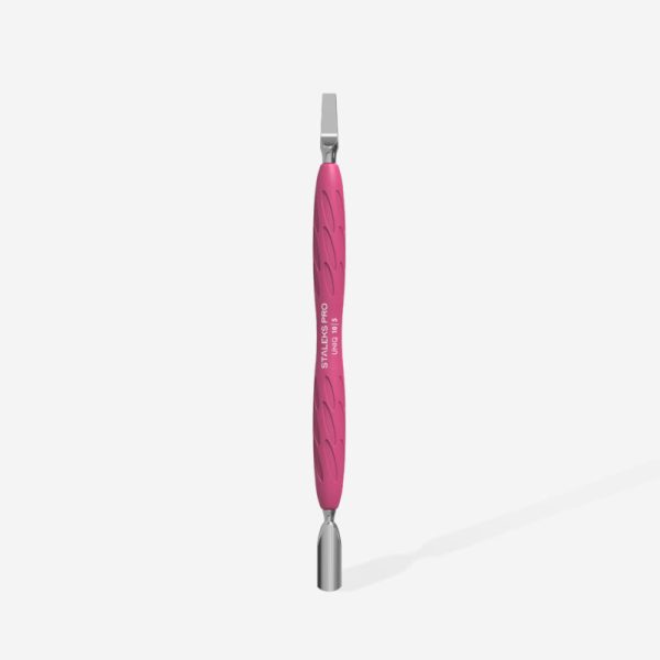 empujador de manicura con mango de silicona gummy uniq 10 5