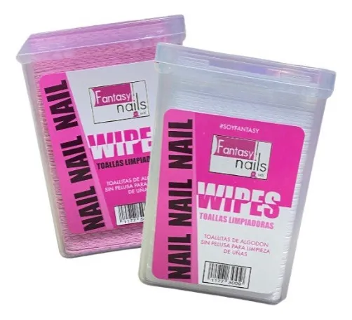 gasas limpiadoras wipes fantasy nails