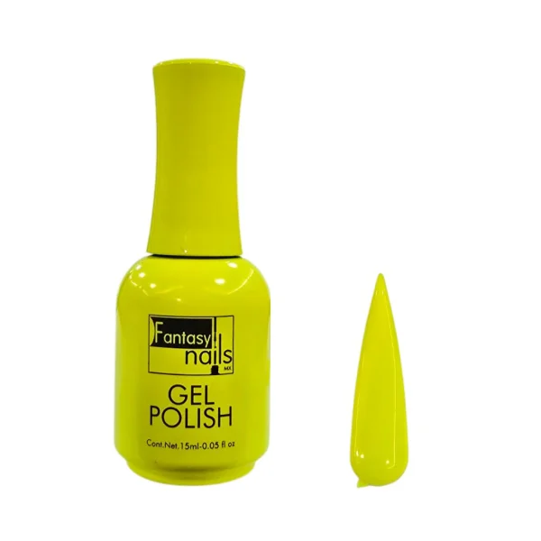 gel #10 amarillo neon 15 ml fantasy