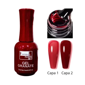 gel #16 vitral granate 15 ml fantasy