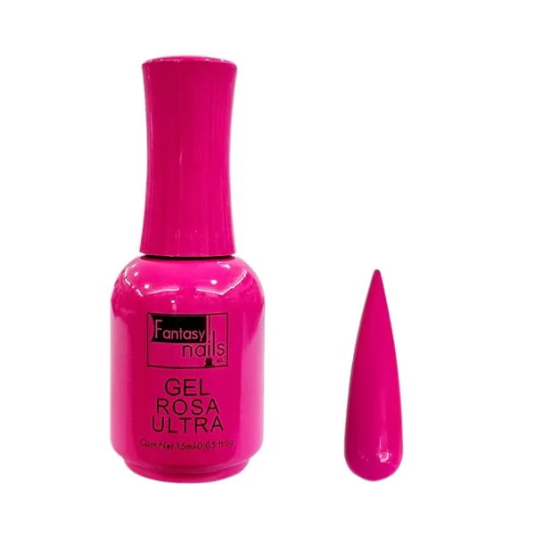 gel #22 vitral rosa ultra 15 ml fantasy