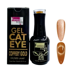 gel cat eye coppery gold 15ml fantasy nails gel cat eye coppery gold 15ml fantasy nails