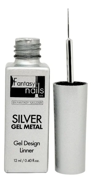 gel liner metal silver fantasy