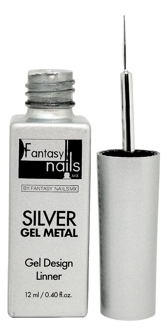 gel liner metal silver fantasy