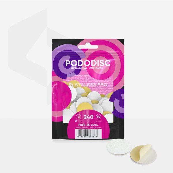 repuestos acolchados con base delgada de espuma para disco para pedicura pododisc pro l pdfs 25 240w