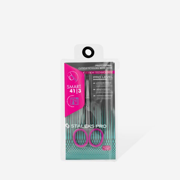 tijeras profesionales con ganchito para cutÍcula smart 41 3