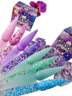 COLECCION ACRILICO FANTASY 8 PZS «BUBBLE»