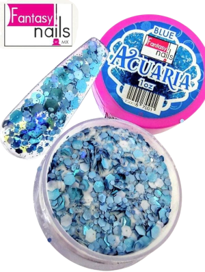 acrilico acuaria blue 1 oz fantasy nails