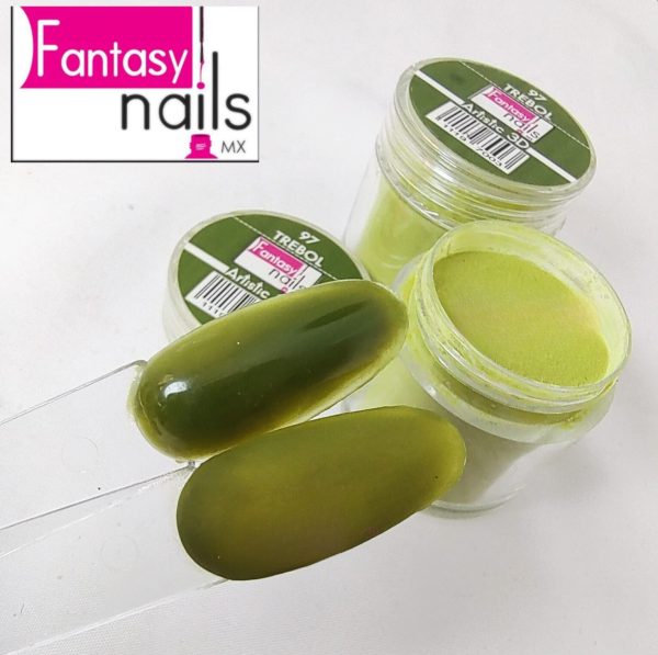acrÍlico 3d #97 trebol fantasy nails