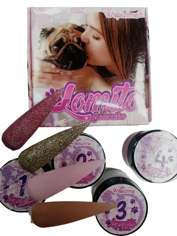 coleccion acrilico wapizima 4 pzs «lomito»