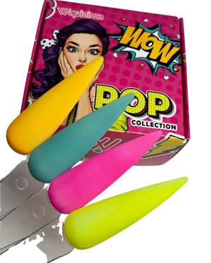 coleccion acrilico wapizima 4 pzs «pop»
