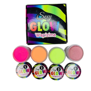 coleccion acrilico wapizima 4 pzs «sexy glow»